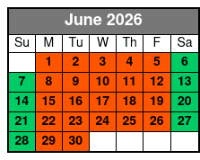 Extreme Escape San Antonio Escape Rooms - Colonnade Location June Schedule