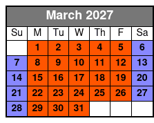Extreme Escape San Antonio Escape Rooms - Colonnade Location March Schedule