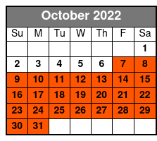Tomb Rider 3D October Schedule