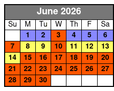 Cave Without a Name Tour June Schedule