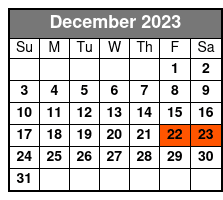 City Sightseeing San Antonio Tours December Schedule