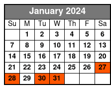 8 Pm January Schedule