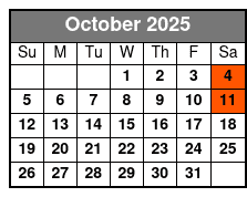 Tejas Rodeo Company: Saturday Show Admission October Schedule