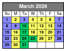 Mural Ride Bike Tour March Schedule