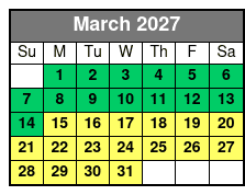 Mural Ride Bike Tour March Schedule