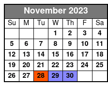 Small-Group Tour of Austin and Texas Hill Country November Schedule