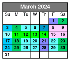 Small-Group Tour of Austin and Texas Hill Country March Schedule