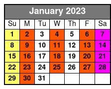 Downtown Asheville Walking Brewery Tour January Schedule