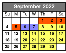 Horseback Riding at Arrowmont Stables September Schedule