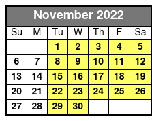 Horseback Riding at Arrowmont Stables November Schedule