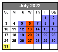 City Sightseeing Tour of Sarasota July Schedule