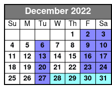 City Sightseeing Tour of Sarasota December Schedule