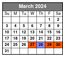 2hr Segway Tour of Downtown March Schedule