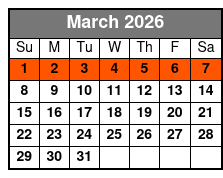 Frisky Mermaid Scenic Bay Cruise + Snorkeling Stop + Equipment March Schedule
