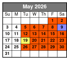 Condor Sailing Public Dolphin and Sightseeing Cruise May Schedule