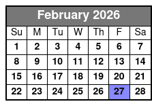 2 Hours Private Guided Sailing Adventure in Pensacola Beach February Schedule