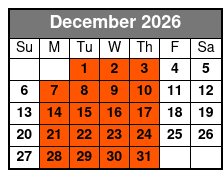 2 Hours Private Guided Sailing Adventure in Pensacola Beach December Schedule