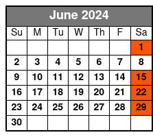 Pensacola Hop-on Hop-off Tour June Schedule
