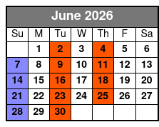 Seville Quarter Haunted Ghost Tour, Investigation, and Luncheon June Schedule