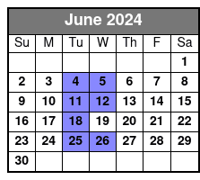Blue Angels Scheduled Practice June Schedule
