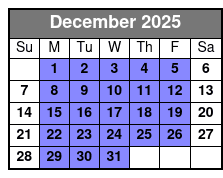 Blue Angels Scheduled Practice Frisky Mermaid Dolphin Tours in Pensacola Beach December Schedule