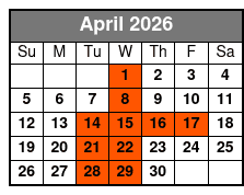 Blue Angels Scheduled Practice Frisky Mermaid Dolphin Tours in Pensacola Beach April Schedule