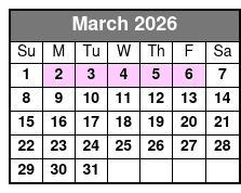 Frisky Mermaid Dolphin Tours in Pensacola Beach March Schedule