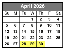 4-Hour St. Pete Pier to Egmont Key Experience by Ferry April Schedule