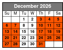 4-Hour St. Pete Pier to Egmont Key Experience by Ferry December Schedule