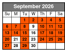 Three Hour Shelling Cruise to Shell Key Preserve from John's Pass September Schedule