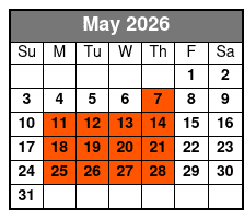 Skyway - SkyBeach Resort May Schedule
