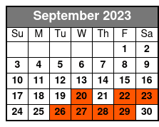 The Official Downtown Tampa Ghost Tour: The Official Downtown Tampa Ghost Tour 20:00 September Schedule