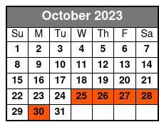The Official Downtown Tampa Ghost Tour: The Official Downtown Tampa Ghost Tour 20:00 October Schedule