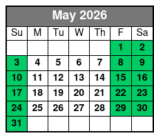 St. Pete Winter Booze Cruise May Schedule