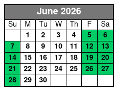 St. Pete Winter Booze Cruise June Schedule