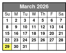 St. Pete Winter Booze Cruise (October-March) March Schedule
