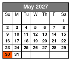 St. Pete Winter Booze Cruise (October-March) May Schedule