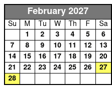 Booze Cruise - Gulfport Marina February Schedule