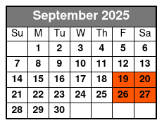 Booze Cruise - MarineMax September Schedule