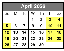 Booze Cruise - MarineMax April Schedule