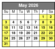 Booze Cruise - MarineMax May Schedule