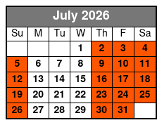 Tampa Bar Crawl on a 2023 Street Legal Golf Cart July Schedule