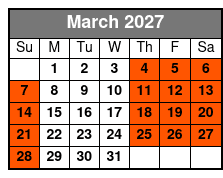 Tampa Bar Crawl on a 2023 Street Legal Golf Cart March Schedule