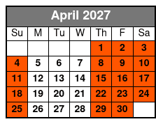 Tampa Bar Crawl on a 2023 Street Legal Golf Cart April Schedule