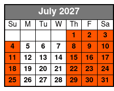 Tampa Bar Crawl on a 2023 Street Legal Golf Cart July Schedule
