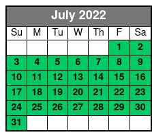 Busch Gardens Tampa July Schedule