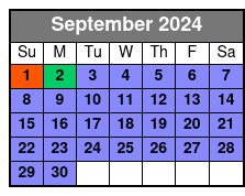Busch Gardens Tampa September Schedule
