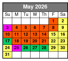 Busch Gardens & Aquatica 2 Park 2 Day Combo Ticket May Schedule