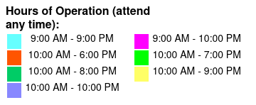 Busch Gardens & Adventure Island 2 Park 2 Day Combo Ticket  Color Key