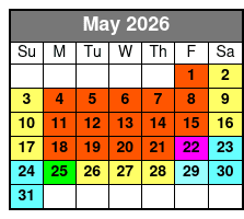 Adventure Island Tampa Water Park - Tampa FL May Schedule